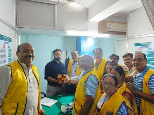 Ortho and Blood cholesterol check up  by LC Rayagada